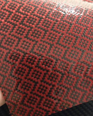 TPU Leather Coated Carbon Fabric