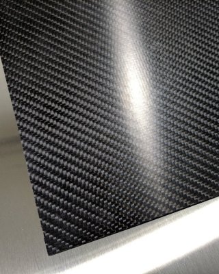 3k Twill Glossy Carbon Fiber Sheet