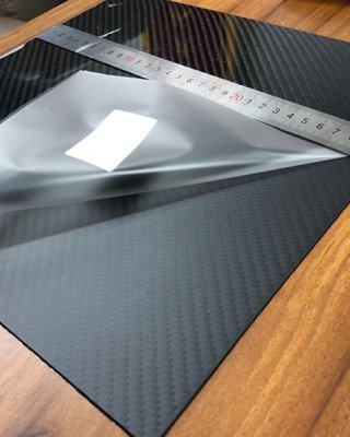 1000x1000x3mm Carbon Fiber Sheet 