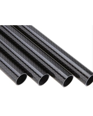 3K Plain Glossy Carbon Fiber Tube